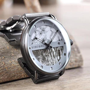 Montre en bois - Arctica Snow