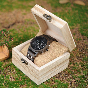 Montre en bois - Timepieces : Darkness édition - Montre | Terre du Bois